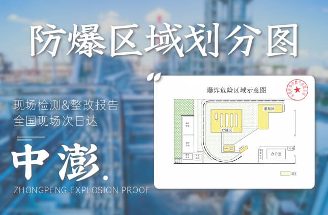 现场防爆区域划分示意图
